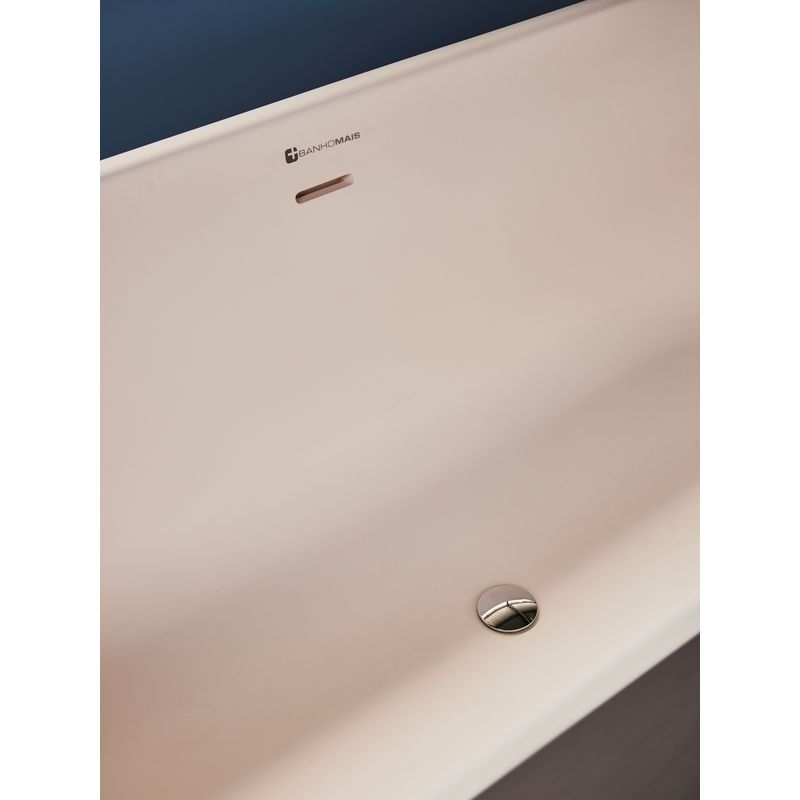 Banheira Oval BM012 Branco Banhomais