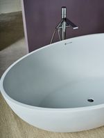 Banheira Oval BM056 Branco Banhomais