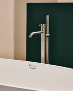 Banheira Retangular BM10 com Ladrão Branco Banhomais