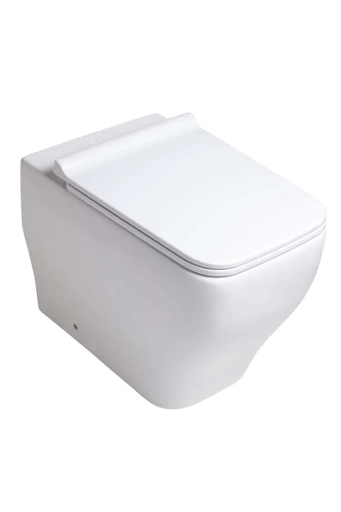 Kit Vaso Sanitário Convencional E Assento Soft Close Sentiero Acqua Brasil Branco