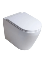 Kit Completo Bacia Convencional Vulcano Ref. 12.0210.0105A Branco Acqua