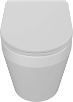 Kit Completo Bacia Convencional Vulcano Ref. 12.0210.0105A Branco Acqua