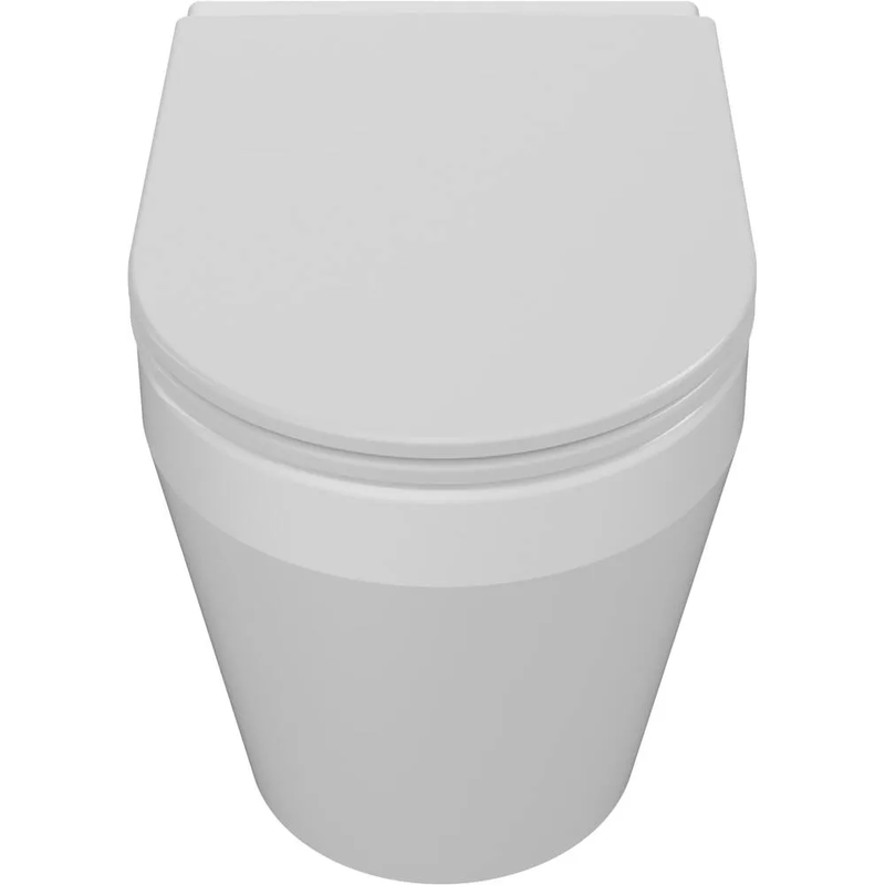 Kit Completo Bacia Convencional Vulcano Ref. 12.0210.0105A Branco Acqua