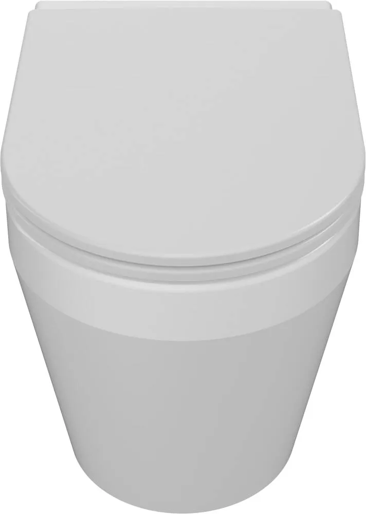 Kit Bacia Convencional Vulcano Ref. 12.0210.0105A Branco Acqua