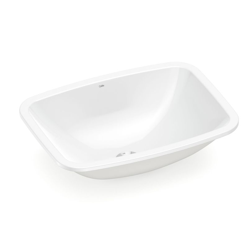 Cuba de Embutir Retangular de 50x37cm Elite Branco Celite