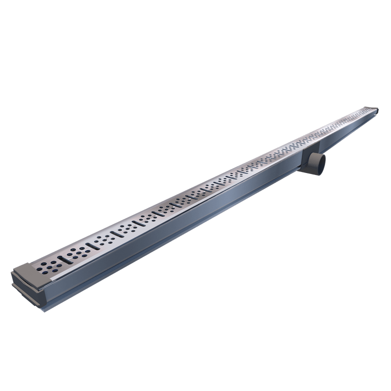 0x1 Metro com Saída Central e Horizontal Anodizado Top Max
