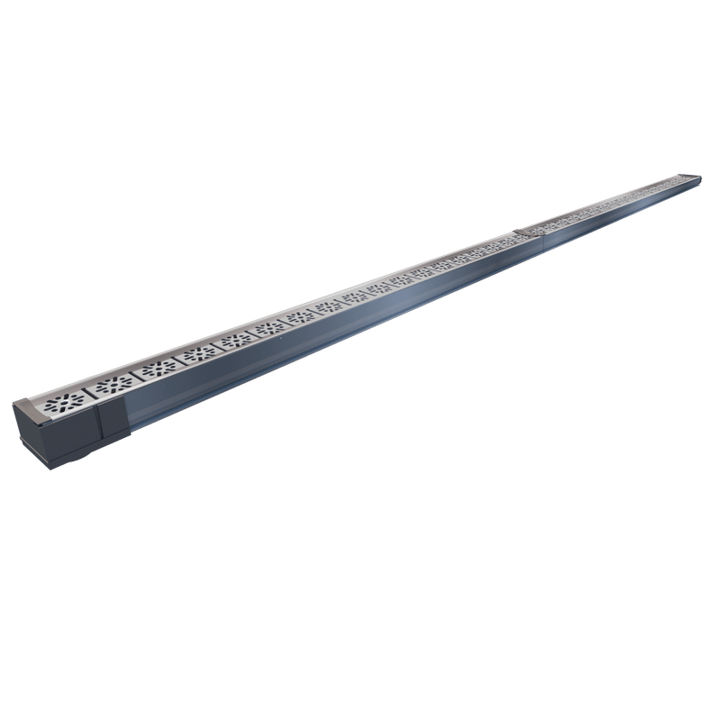 Topcar 100x9 Metros com Saída Horizontal e Vertical Anodizado Top Max