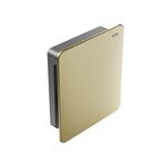 Acabamento para Válvula de Descarga Flat Ref. 00931772 Ouro Escovado Docol