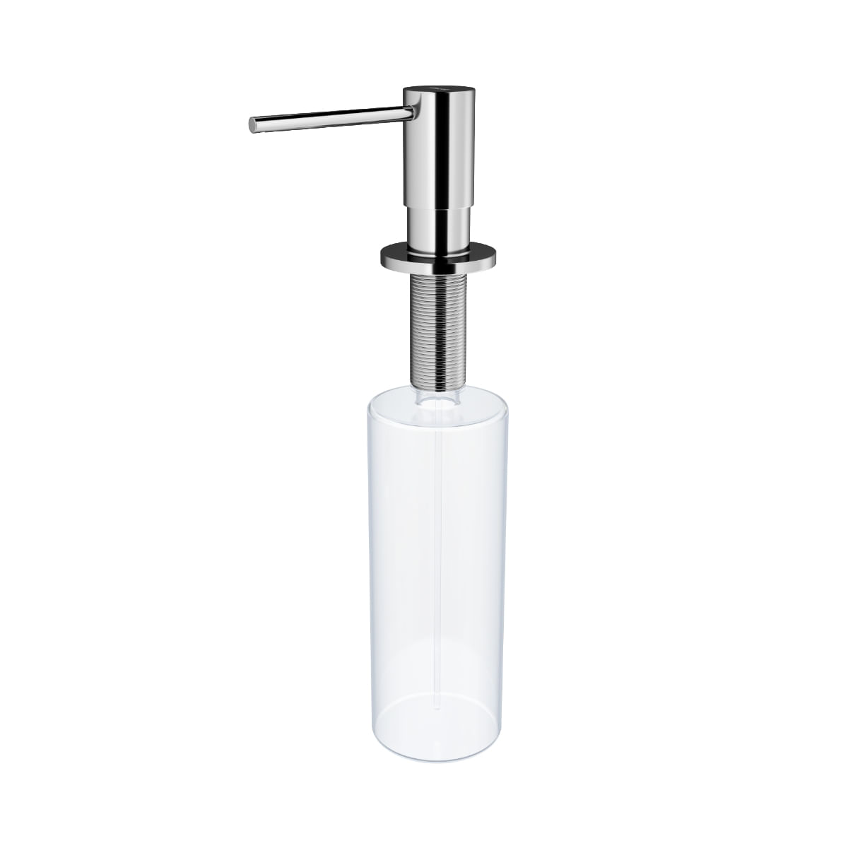 Dispensador de Detergente de Cozinha Redondo Ref. 01611906 Cromado