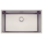 Cuba de 70x40cm com Válvula de 4.1/2" TDC Quadrum Ref. 94000103 Inox Tramontina