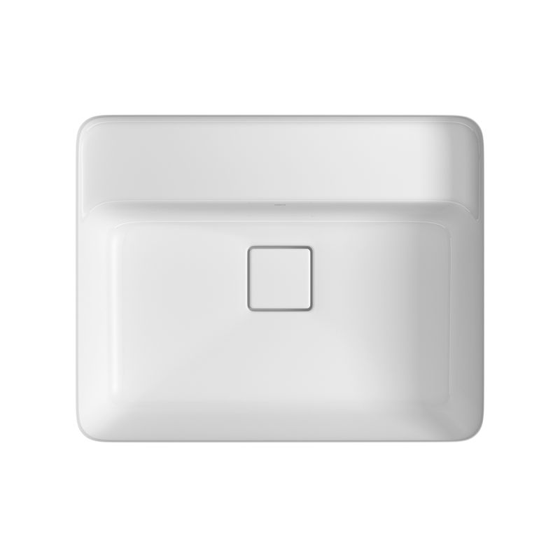 Cuba de Embutir Retangular com Mesa de 50cm L-33050 Ref. L.33050.M.17 Branco Deca
