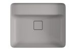 Cuba de Embutir Retangular com Mesa de 50cm L-33050 Ref. L.33050.M.85 Soft Antracite Deca