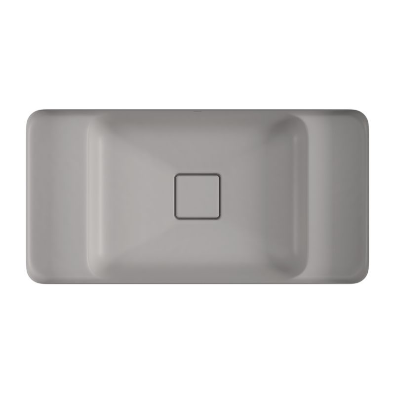Cuba de Embutir Retangular com Mesa de 60cm L-33060 Ref.L.33060.MDE.85 Soft Antracite Deca
