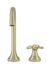 Torneira para Lavatório de Mesa com Bica Alta Pérola 1191.SM108.MT Summer Gold Deca