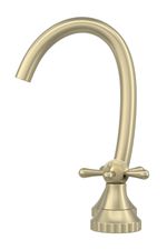Torneira para Lavatório de Mesa com Bica Alta Pérola 1191.SM108.MT Summer Gold Deca
