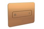 Acabamento para Caixa de Descarga Embutida Quadra Duo 4900.GL01.RD Red Gold Deca