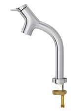 Misturador Monocomando para Lavatório de Mesa com Bica Baixa Gama 2875.C13 Cromado Deca