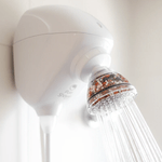 Ducha Eletrônica de 7500w e 220v Ref. DPS-EL-220-1 Branco Pure Shower