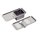 Kit com Acessórios para Cuba Quadrum Ref. 94530034 Inox Escovado Tramontina