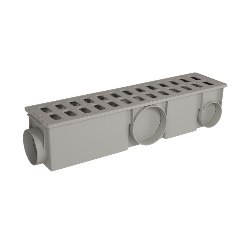 Caixa Coletora Modular de 15x50cm Ref. 2270 Concreto Estrela