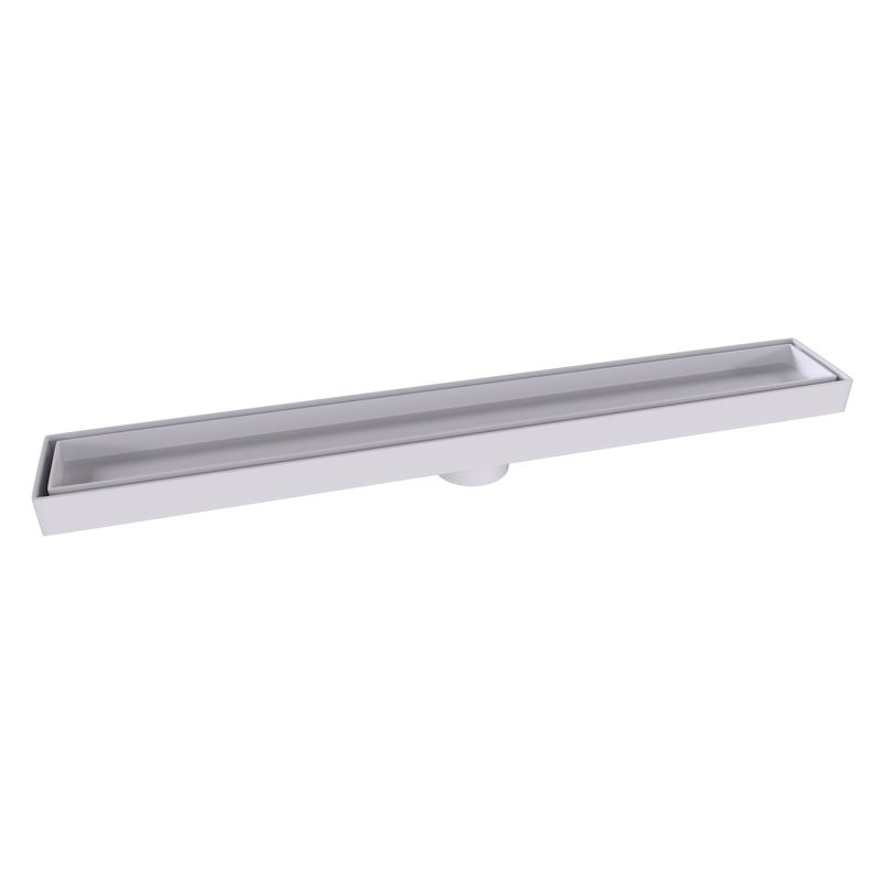Ralo Linear Invisível Clean Cinza Estrela