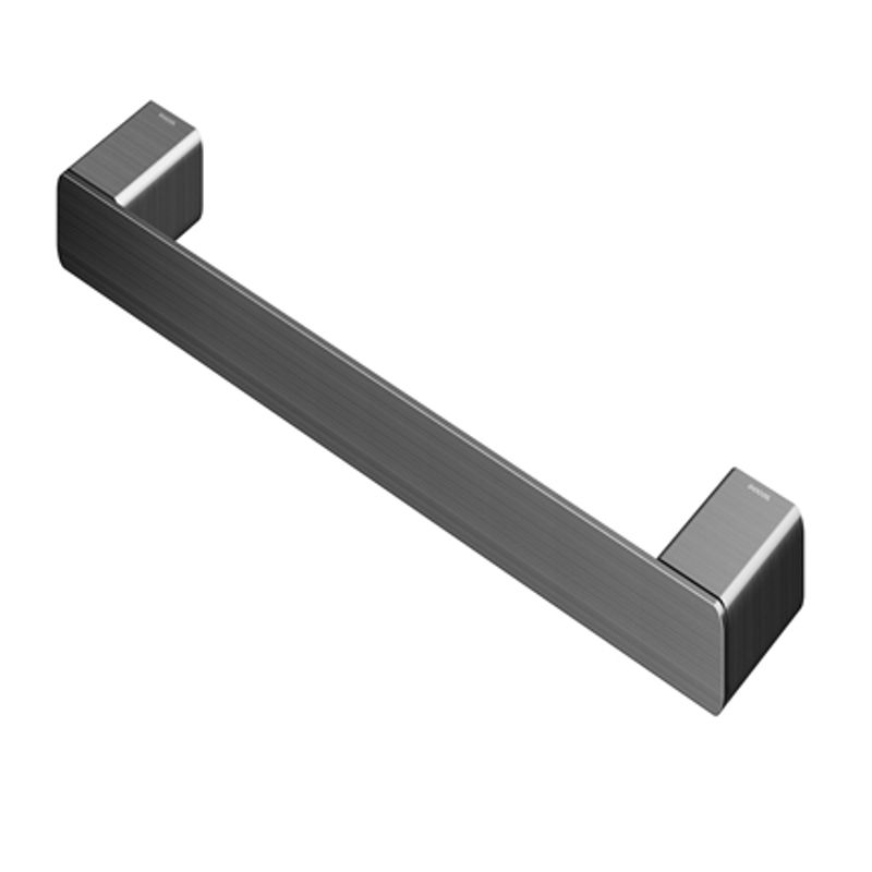 Porta-Toalhas de Rosto de 376mm Flat Ref. 01013670 Grafite Escovado Docol