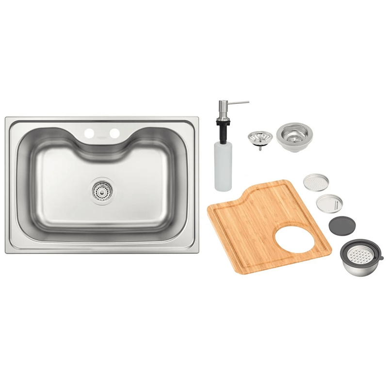 Cuba de Sobrepor com Acessórios 60 FX Morgana Ref. 93806132 Aço Inox Tramontina