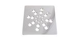 Grelha com Fecho Quadrado Fit Cromado Estrela