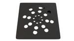 Grelha com Fecho Quadrado Fit  Preto Estrela