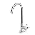 Torneira para Lavatório de Mesa com Bica Alta Cross Cromado Celite
