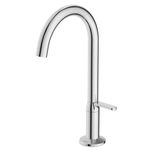 Torneira para Lavatório de Mesa com Bica Baixa Design Cromado Celite