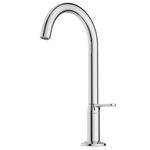 Torneira para Lavatório de Mesa com Bica Baixa Design Cromado Celite