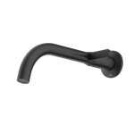 Torneira para Lavatório de Parede Design Preto Matte Celite