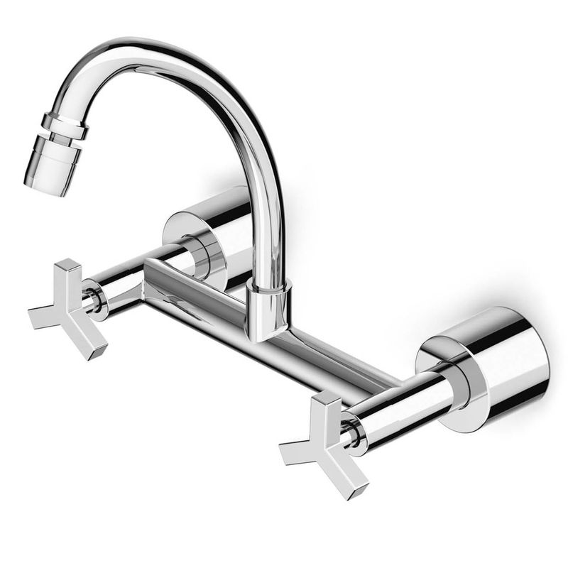 Misturador para Cozinha de Parede Up Cromado Celite
