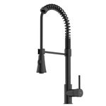 Misturador Monocomando para Cozinha de Mesa Gourmet Preto Matte Celite