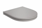 Assento em Poliéster Monocromático para Bacia Lk/Carrara/Level e Nuova Ref. AP.237.CZ.85 Soft Antracite Deca