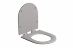 Assento em Poliéster Monocromático para Bacia Lk/Carrara/Level e Nuova Ref. AP.237.CZ.85 Soft Antracite Deca
