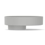 Cuba de Apoio Redonda de 39cm Upper Deck Design D4 Ref. 1381000077300 Stone Celite