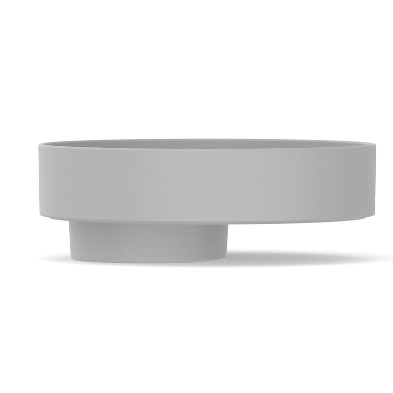 Cuba de Apoio Redonda de 39cm Upper Deck Design D4 Ref. 1381000077300 Stone Celite