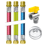 Kit Instalação para Aquecedor a Gás Ref. 3117 Roco