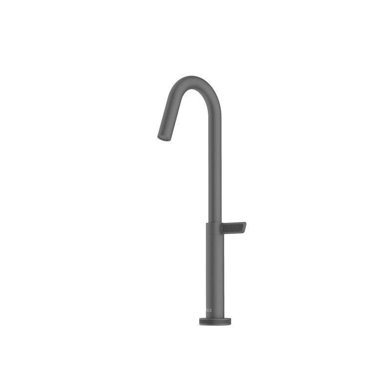 Torneira para Lavatório de Mesa com Bica Alta Logic Ref. A5A3A2GNGC Grafite Matte Roca