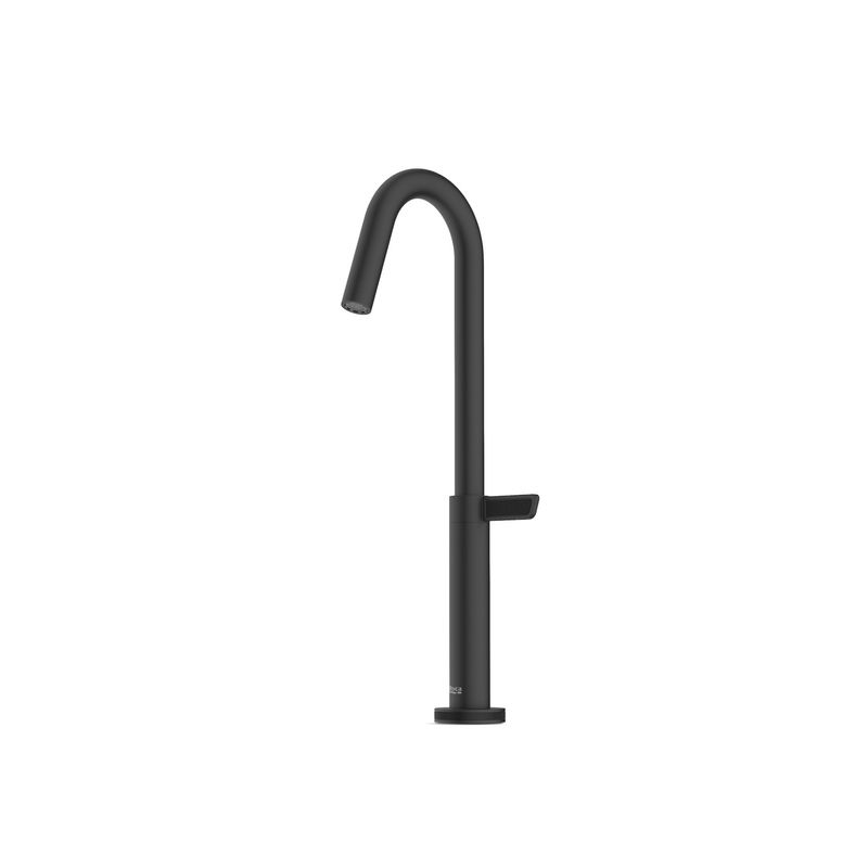 Torneira para Lavatório de Mesa com Bica Alta Logic Ref. A5A3A2GNBC Black Matte Roca