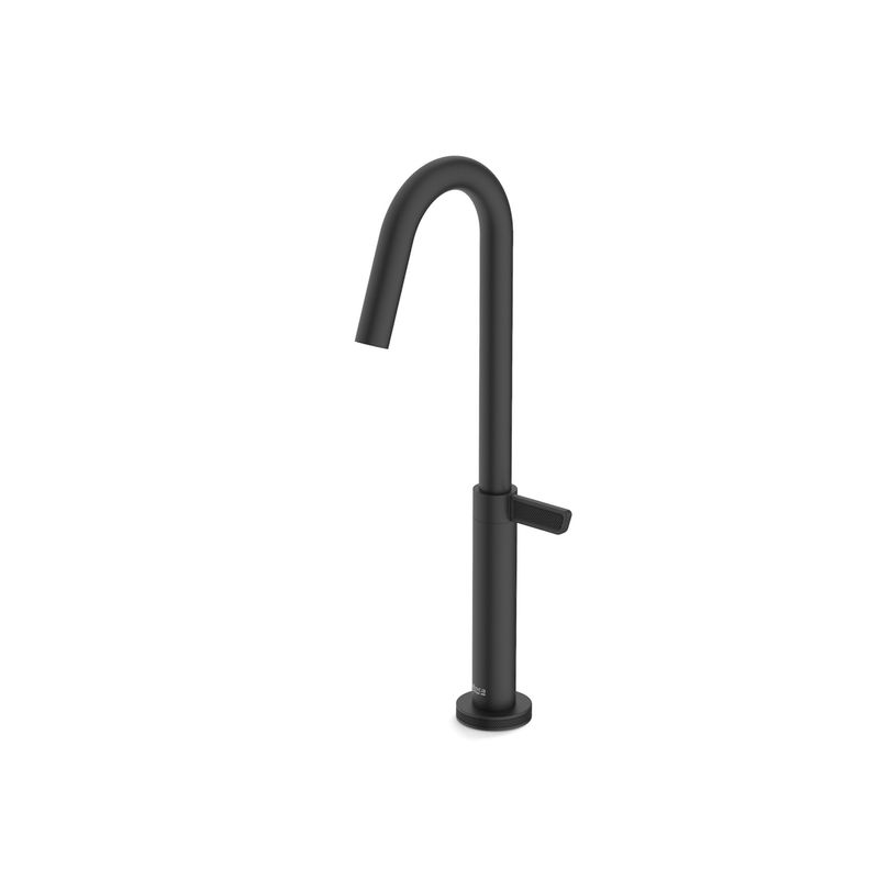 Torneira para Lavatório de Mesa com Bica Alta Logic Ref. A5A3A2GNBC Black Matte Roca