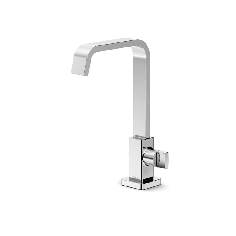 Torneira para Lavatório de Mesa com Bica Alta Virtus Ref. A5A379DC0C Cromado Roca