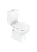 Kit Bacia com Caixa Acoplada e Acessórios Debba Comfort Ref.C329723022 Branco Roca