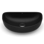 Cuba de Apoio de 45x30cm Optica Black Matte Roca