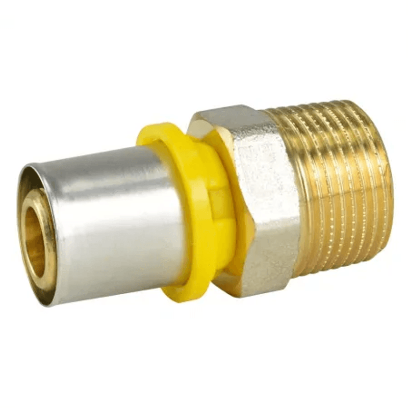 Conector de Transição Macho para Gás Pex Amanco Wavin