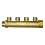 Módulo de Distribuição Rosca 4S de 3/4"x1/2" Pex Amanco Wavin