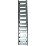 Conjunto Grelha e Porta Grelha de 10x50cm até 2.5T Galvanizada Calhaforte