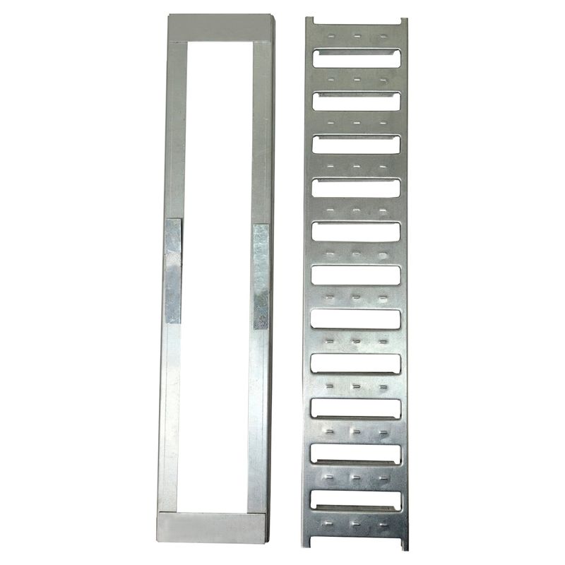 Conjunto Grelha e Porta Grelha de 10x50cm até 2.5T Galvanizada Calhaforte
